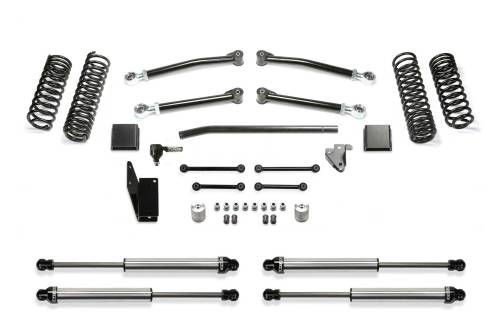 Fabtech Motorsports - FTSK4197DL | Fabtech 5 Inch Trail With Dirt LogicSS Shocks (2020-2023 Gladiator JT 4WD Diesel)