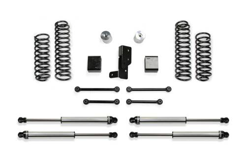 Fabtech Motorsports - FTSK4200DL | Fabtech 3 Inch Sport System With Dirt Logic 2.25 Shocks(2021-2023 Wrangler JL 4XE 4 Door)