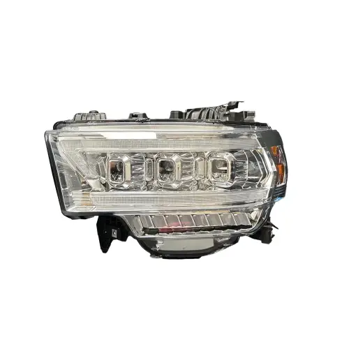 Recon Truck Accessories - REC264386CLCS | Recon LED Recon Projector Headlights w/ Ultra High Power Smooth OLED DRL & Scanning Switchback High Power Amber LED Turn Signals - Clear/Chrome (2019-2023 Ram 2500, 3500 With OEM Halogen & Standard Reflector Housing)