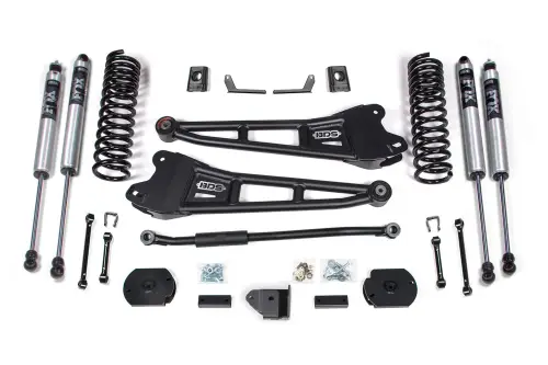 BDS Suspension - BDS1712FS | BDS Suspension 3 Inch Lift Kit For Ram 2500 4WD (2014-2018) With Rear Air Ride | Diesel | Fox 2.0 Performance Series Shocks