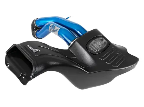 aFe Power - 50-30024DL | AFE Power Momentum XP Cold Air Intake System w/ Pro DRY S Filter Blue 2015-2020 F150 V8-5.0L