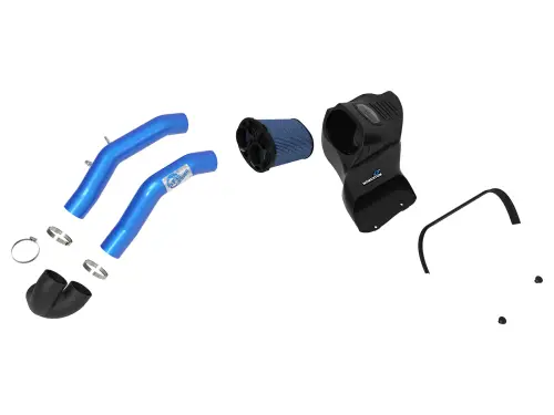 aFe Power - 50-30024RL | AFE Power Momentum XP Cold Air Intake System w/ Pro 5R Filter Blue 2015-2020 F150 V8-5.0L