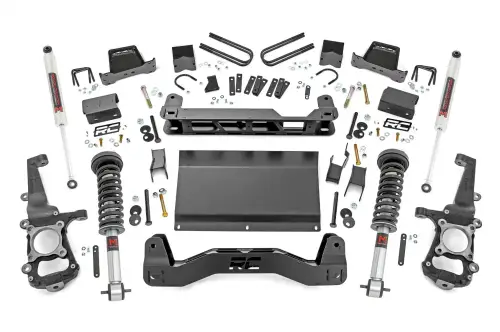 Rough Country - 49940 | Rough Country 6 Inch Lift Kit For Ford F-150 4WD (2024-2024) | M1 Struts With M1 Rear Shocks