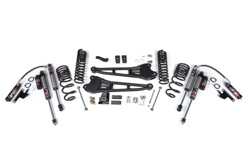 BDS Suspension - BDS1762FPE | BDS Suspension 4 Inch Lift Kit With Radius Arm For Ram 2500 4WD (2014-2018) | Diesel | Fox 2.5 Performance Elite Series Shocks