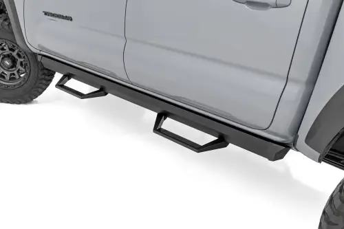 Rough Country - 71096 | Rough Country SRL2 Adjustable Aluminum Step (2005-2023 Tacoma 2WD/4WD | Double Cab)