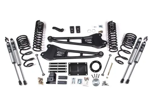 BDS Suspension - BDS2100FS | BDS Suspension 6 Inch Lift Kit With Radius Arm For Ram 2500 4WD Diesel (2014-2018) | Fox 2.0 Performance Series Shocks