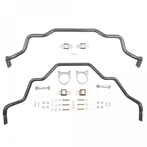 Belltech - 9928 | Belltech Front and Rear Sway Bar Set w/ Hardware (2019-2024 Silverado, Sierra 1500 2WD)