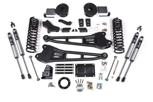 BDS Suspension - BDS2102FS | BDS Suspension 6 Inch Lift Kit With Radius Arm For Ram 2500 With Rear Air Ride 4WD Diesel (2014-2018) | Fox 2.0 Performance Series Shocks