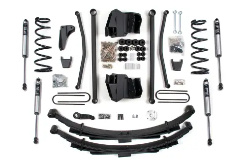 BDS Suspension - BDS627FS | BDS Suspension 6 Inch Lift Kit Long Arm For Dodge Ram 2500 4WD (2009-2013) | Diesel | Rear Lift Block Kit, Rear Axle 3.5 Inch, Fox 2.0 Performance Series Shocks