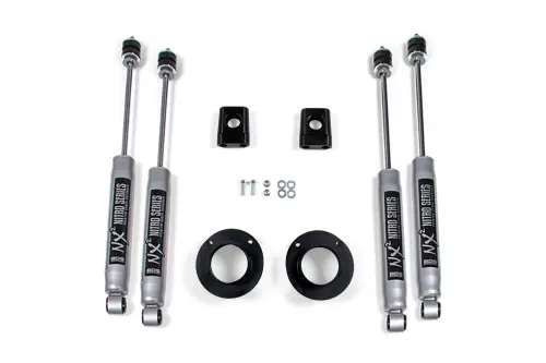 BDS Suspension - BDS695H | BDS Suspension 2 Inch Leveling Kit For Dodge Ram 2500 4WD (2014-2024) | NX2 Nitro Series Shocks