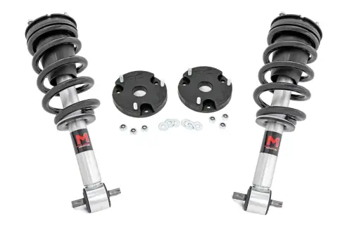 Rough Country - 11240 | Rough Country 2 Inch Lift Kit For Chevrolet Tahoe & Suburban / GMC Yukon 4WD (2021-2024) | M1 Monotube Struts