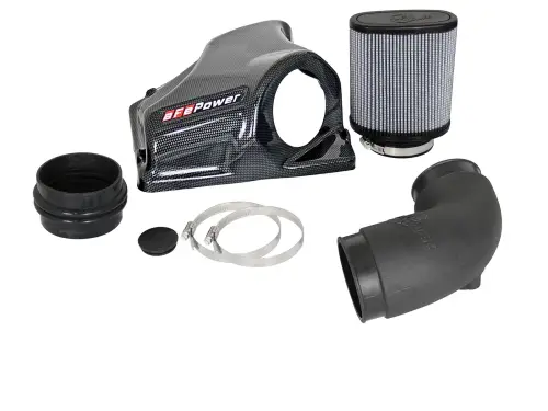 aFe Power - 51-12912-C | AFE Power Magnum Force Stage-2 Cold Air Intake System w/ Pro DRY S Filter 2016-2020 140i, M240i (F22/23), 340i (F30), 440i (F32/33) L6-3.0L (t) B58