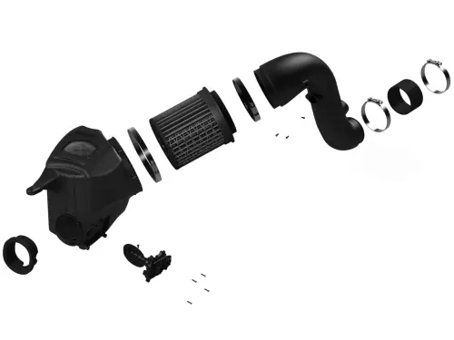 aFe Power - 51-72005 | AFE Power Momentum HD Cold Air Intake System w/ Pro DRY S Filter 2013-2018 Ram 2500, 3500 Pickup L6-6.7L (td)