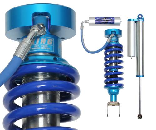 Carli Suspension - CS-RAM15PER25SPKG-09-H | Carli Suspension Carli Tuned King 2.5" Remote Reservoir Shocks Package For Ram 1500 4WD (2009-2018) | Gas