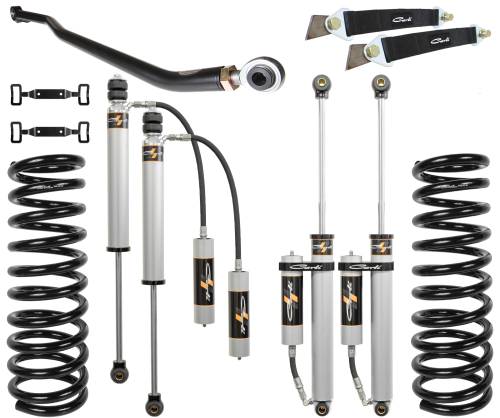 Carli Suspension - CS-D3-BC-CS-10-D | Carli Suspension Backcountry System 3 Inch Lift Kit With Carli Spec 2.0" Remote Reservoir Shocks For Dodge Ram 2500/3500 4WD (2010-2012) | Diesel