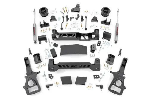 Rough Country - 88330 | Rough Country 6 Inch Lift Kit For 3.0L Twin Turbo Gas Ram 1500 4WD (2025-2025) | N3 Shocks