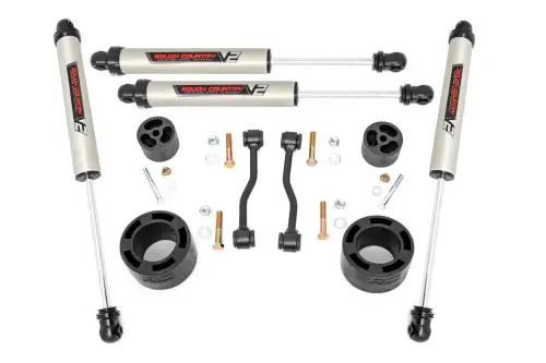 Rough Country - 61370 | Rough Country 2.5 Inch Leveling Kit For Jeep Gladiator JT 4WD (2024-2024) | V2 Monotube Shocks