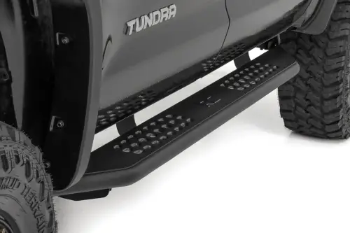 Rough Country - 14005 | Rough Country OV2 Running Boards (2007-2021 Tundra 2WD/4WD | Crew Cab)