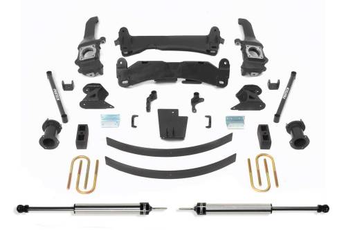 Fabtech Motorsports - FTSK7019DL | Fabtech 6 Inch Basic System With Rear DLSS Shocks20(2005-2014 Toyota Tacoma 2WD/4WD | 6 Lug)