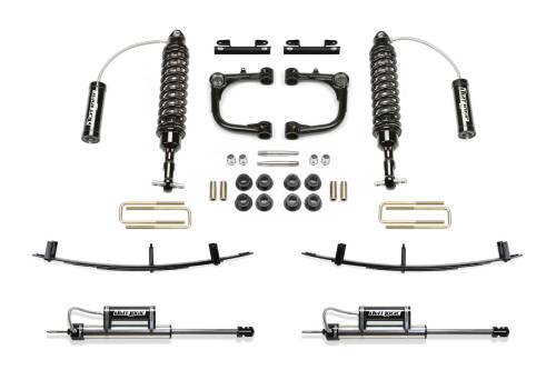 Fabtech Motorsports - FTSK7063DL | Fabtech 3 Inch UCA System With Dirt Logic 2.5 Resi Coilovers and Rear DL Resi and Rear Leaf Pack (2015-2023 Tacoma 2WD/4WD 6 Lug)