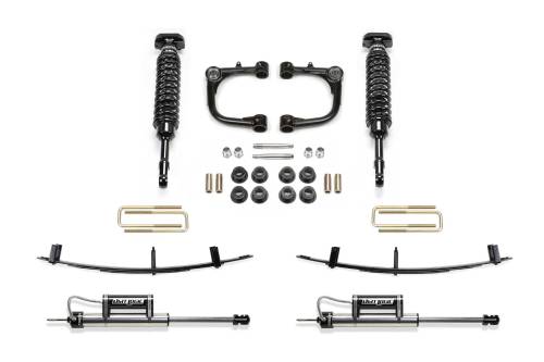 Fabtech Motorsports - FTSK7064DL | Fabtech 3 Inch UCA System With Dirt Logic 2.5 Coilovers and Rear Shocks DL Resi and Rear Leaf Pack (2005-2014 Toyota Tacoma 2WD/4WD | 6 Lug)