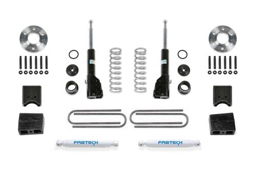 Fabtech Motorsports - FTSK9000 | Fabtech 1.5 Inch Coil Assist Kit With B4 Bilstein and Performance Shocks (2015-2021 Sprinter 2500 4WD)