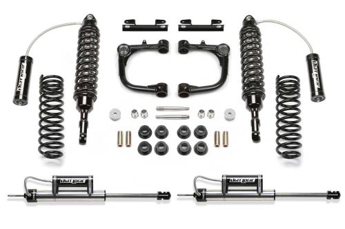 Fabtech Motorsports - FTSK7080DL | Fabtech 3 Inch UCA System With DL 2.5 Coilovers With Dirt Logic Resi Rear Shocks(2010-2024 4 Runner 4WD without KDSS)