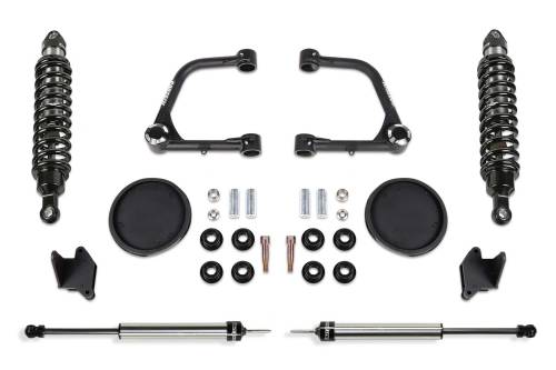 Fabtech Motorsports - FTSK7087DL | Fabtech 3 Inch UCA Kit With UniballS and DLSS 2.5 Coilovers N/R and Rear DLSS Shocks and Rear Coil Spacers (2022-2024 Tundra 4WD)