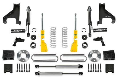 Fabtech Motorsports - FTSK9004DL | Fabtech 1.5 Inch Coil Assist Kit With B6 Bilstein and Auxiliary 2.25 DLSS KIT (2015-2021 Sprinter 2500 4WD)