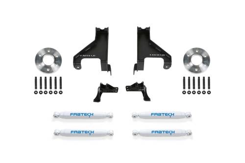 Fabtech Motorsports - FTSK9005 | Fabtech Auxiliary Shock Kit With Performance Shocks (2015-2021 Sprinter 2500 4WD)