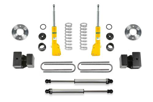 Fabtech Motorsports - FTSK9008DL | Fabtech 1.5 Inch Coil Assist Kit With B6 Bilstein and 2.25 DLSS (2015-2021 Sprinter 3500 4WD)