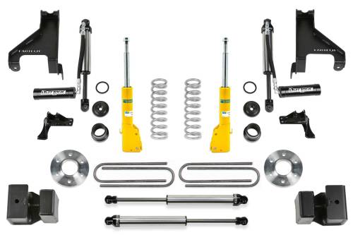 Fabtech Motorsports - FTSK9011DL | Fabtech 1.5 Inch Coil Assist Kit With B6 Bilstein and Auxiliary 2.25 DLSS KIT (2015-2021 Sprinter 3500 4WD)