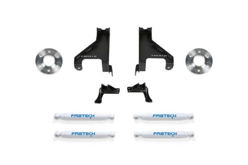 Fabtech Motorsports - FTSK9012 | Fabtech Auxiliary Shock Kit With Performance Shocks (2015-2021 Sprinter 3500 4WD)