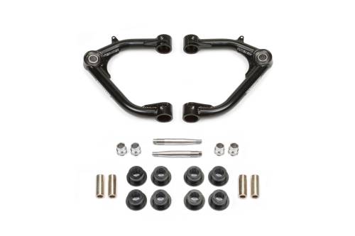 Fabtech Motorsports - FTS21128 | Fabtech Uniball Upper Control Arms (2007-2018 Silverado, Sierra 1500 2WD/4WD with Factory Forged Black Steel Upper Control Arm)