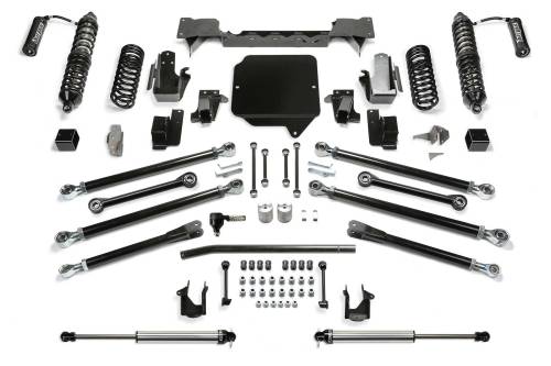 Fabtech Motorsports - FTSK4233DL | Fabtech 3 Inch Crawler With Dirt Logic Coilovers & 2.25 Shocks (2021-2023 Wrangler JL 4WD 4 Door)