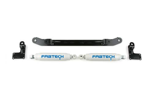 Fabtech Motorsports - FTS21044BK | Fabtech Dual Performance Steering Stabilizer (2007-2013 Silverado, Sierra 1500 2WD/4WD | 2007-2013 Suburban, Tahoe, Yukon 2WD/4WD)