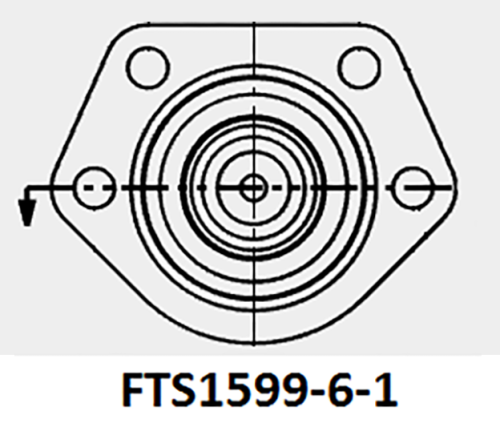 Fabtech Motorsports - FTS1599-6-1 | Fabtech Replacement Ball Joint for Fabtech Lift Kits (1999-2006 Silverado, Sierra 1500 2WD | 2007-2018 Silverado, Sierra 1500 2WD/4WD Forded Steel Arms | 2019-2024 Ranger 4WD)