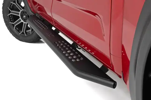 Rough Country - 14006 | Rough Country OV2 Running Boards Side Step Bars For Crew Cab Toyota Tundra (2022-2024)