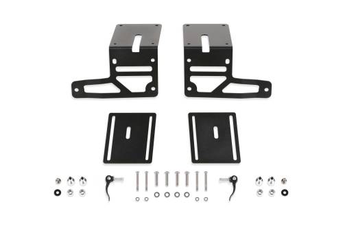 Fabtech Motorsports - FTS24270 | Fabtech Adjustable Cowl Light Mount (2018-2023 Wrangler JL 4WD | 2020-2023 Gladiator JT 4WD)