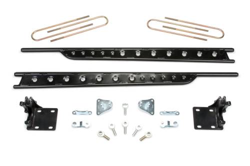 Fabtech Motorsports - FTS62006 | Fabtech Floating rear Traction Bar System (2011-2016 F250, F350 Super Duty 4WD - Short Bed)