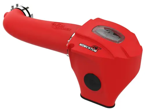 aFe Power - 51-72202-R | AFE Power Momentum GT Cold Air Intake System Red w/ Pro DRY S Filter 2011-2023 Challenger, Charger R/T V8-5.7L HEMI