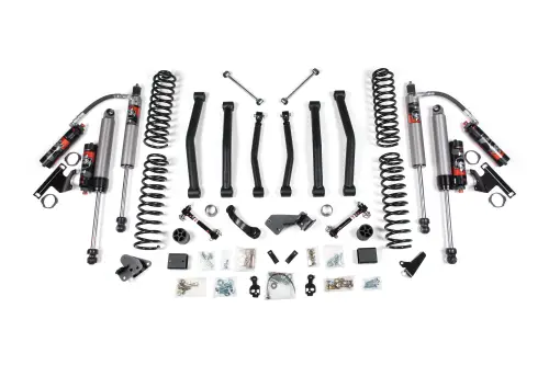 BDS Suspension - BDS1405FPE | BDS Suspension 4.5 Inch Lift Kit For Jeep Wrangler JK & Unlimited 4 Door (2012-2018) | Sway Bar Link Disconnects, Fox 2.5 Performance Elite Shocks