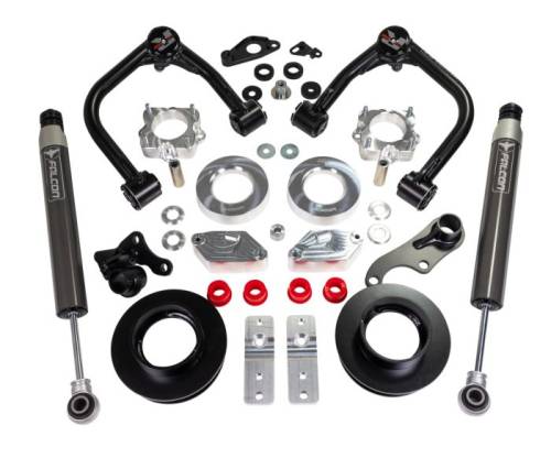 ReadyLIFT Suspensions - 69-54320 | ReadyLift 3 Inch SST Lift Kit with Falcon 1.1 Monotube Rear Shocks (2024 Tacoma 2WD/4WD)