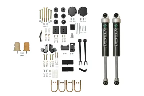 Van Compass - 7171-H-NS | Van Compass Stage 4 System 2 Inch Lift | No Struts (2007-2018 Sprinter 2500 2WD | Over 8500 LBS)