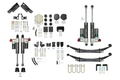 Van Compass - 7206-LM | Van Compass Stage 6.3 Dually 2 Inch Lift System (2015-2018 Sprinter 3500 4WD | Under 9000 LBS)