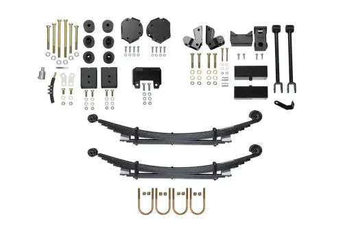 Van Compass - 7035-OPTI | Van Compass Opti-Rate Striker 2 Inch Complete Suspension Lift Kit (2015-2018 Sprinter 2500 4WD SRW)