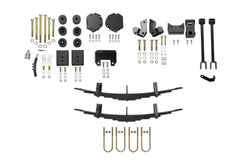 Van Compass - 7035 | Van Compass Striker Complete 2 Inch Lift Kit (2015-2018 Sprinter 2500 4WD SRW)