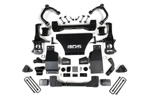 BDS Suspension - BDS1808H | BDS Suspension 4 Inch Lift Kit For Adaptive Ride Control Only Chevrolet Silverado / GMC Sierra Denali 1500 4WD Gas (2019-2024)