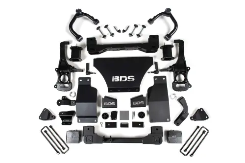 BDS Suspension - BDS1809H | BDS Suspension 6 Inch Lift Kit For Adaptive Ride Control Only Chevrolet Silverado / GMC Sierra Denali 1500 4WD Gas (2019-2024)