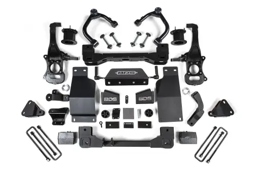 BDS Suspension - BDS1810H | BDS Suspension 4 Inch Lift Kit For Adaptive Ride Control Only Chevrolet Silverado / GMC Sierra Denali 1500 4WD Diesel (2019-2024)